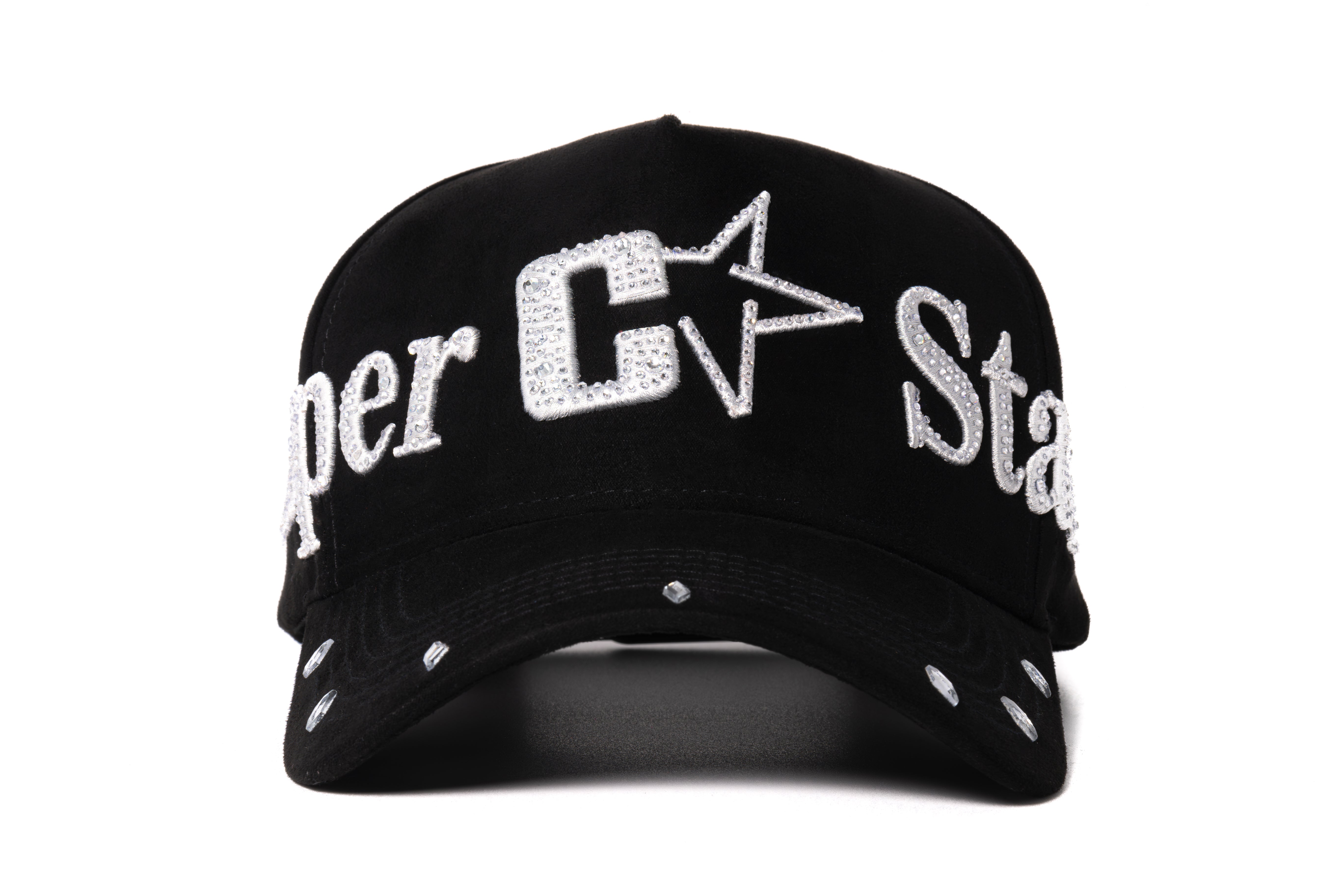 SUPER STAR BLK | Snapback Visera Semicurva