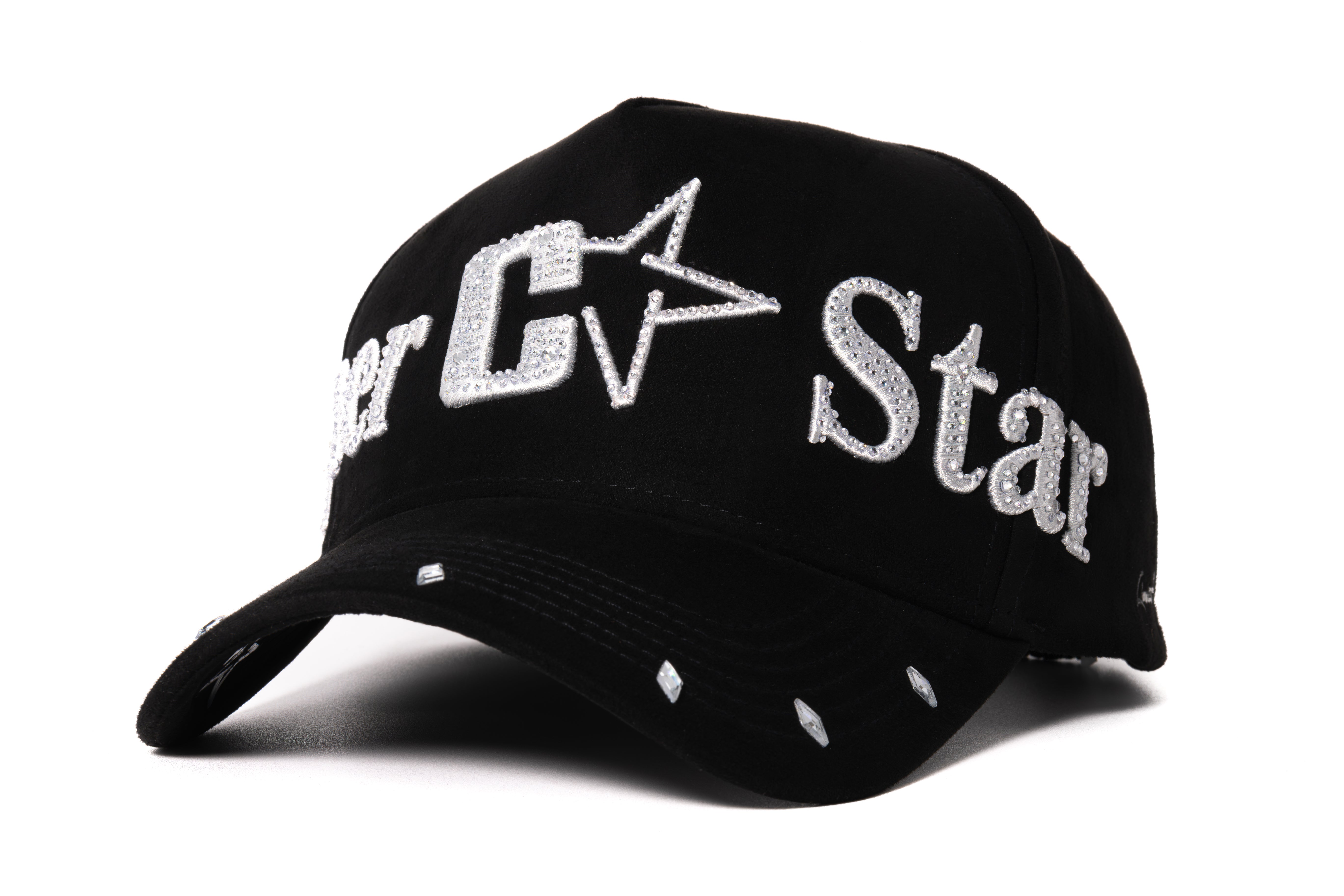 SUPER STAR BLK | Snapback Visera Semicurva