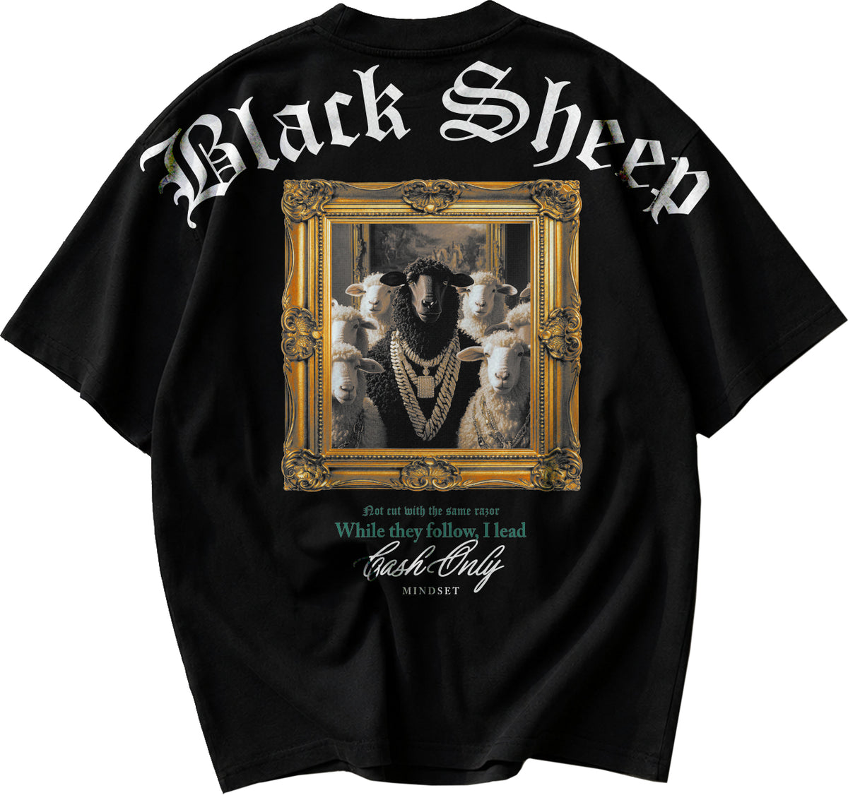 Black sheep | Cash only tshirt